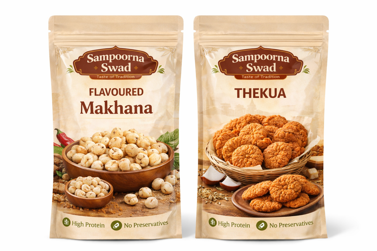Makhana + Thekua Combo